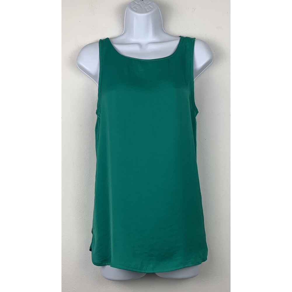 Naked Zebra Women’s Size Small Green Scoop Neck Tank Top